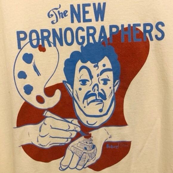 The New Pornographers Painter Tee Size Large - Picture 3 of 3